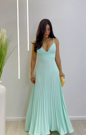 Vestido Plissado Joana